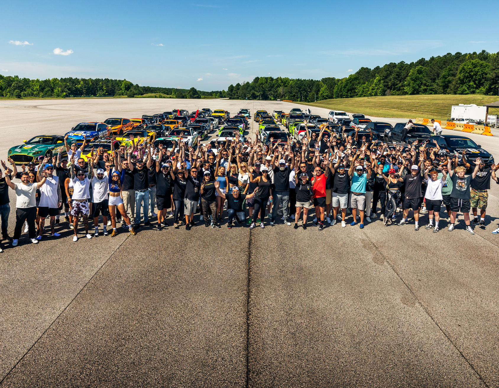 Rush Las Vegas community and partners group photo
